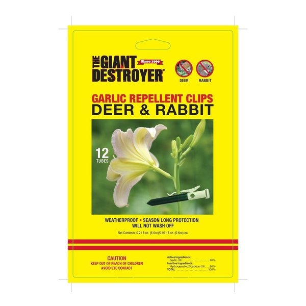Giant Destroyer Deer/Rabbit Clip 12Pk 00700